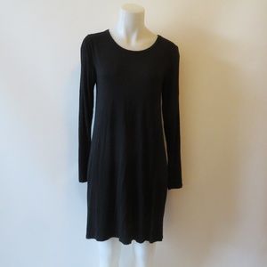 WOMENS LNA BLACK COLD SHOULDER DRESS SZ S*